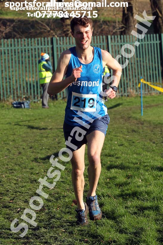 Senior mens 2020 Birtley Cross Country Relay, County Durham.  Photo: David T. Hewitson/Sports for All Pics